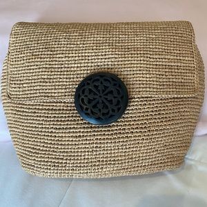 Brighton Madra Straw Handbag